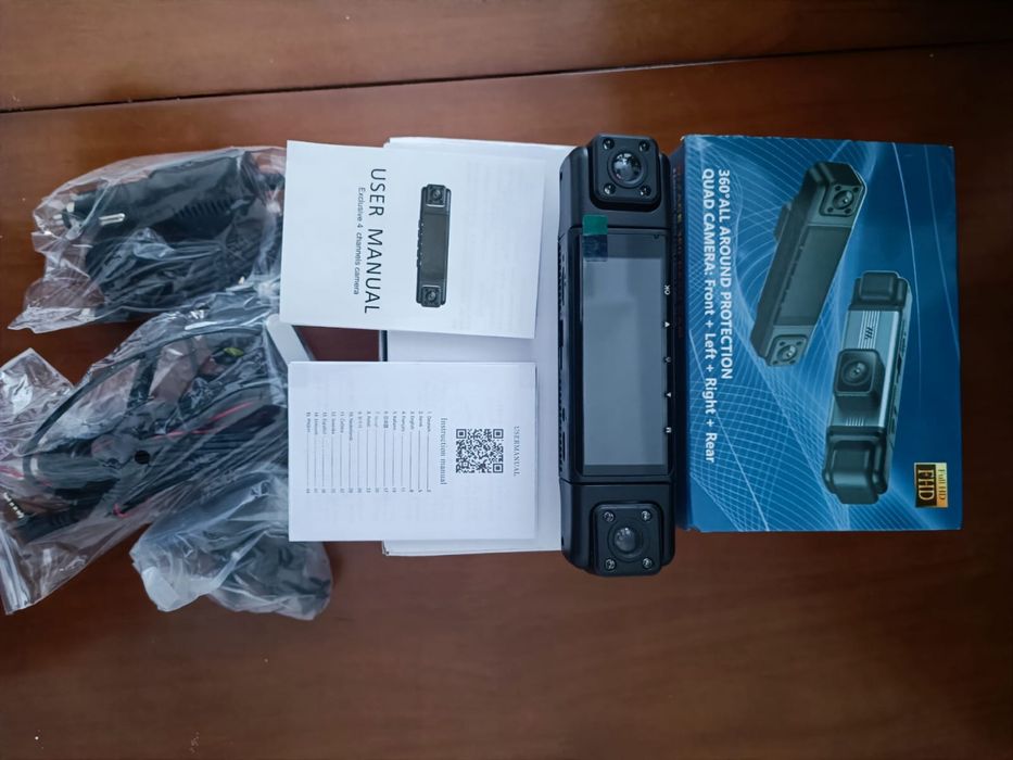 Видеорегистратор 4 камеры, 360’