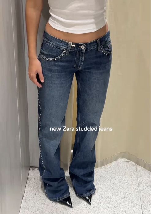 ZARA Зара стилни дънки