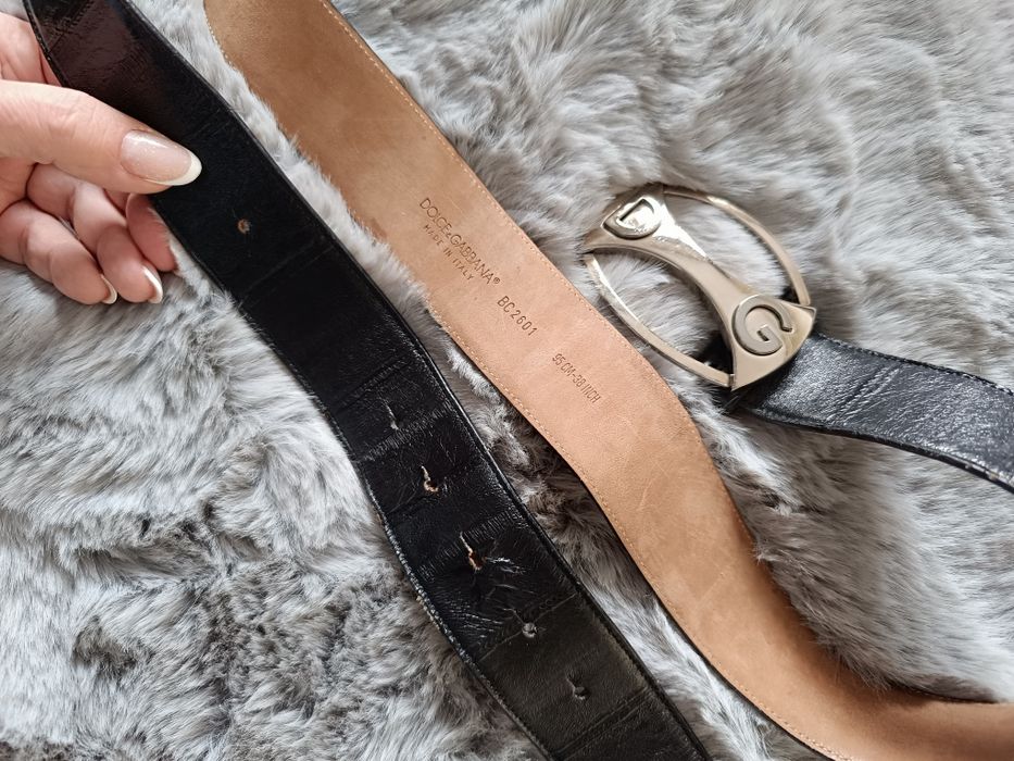 Оригинален класически колан Dolce Gabbana 95 см