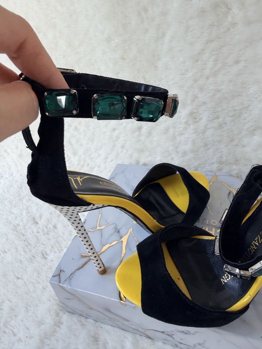 Giuseppe Zanotti Sanda piele naturala