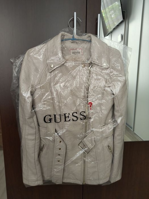 Geacă piele damă GUESS, nouă, fără etichetă