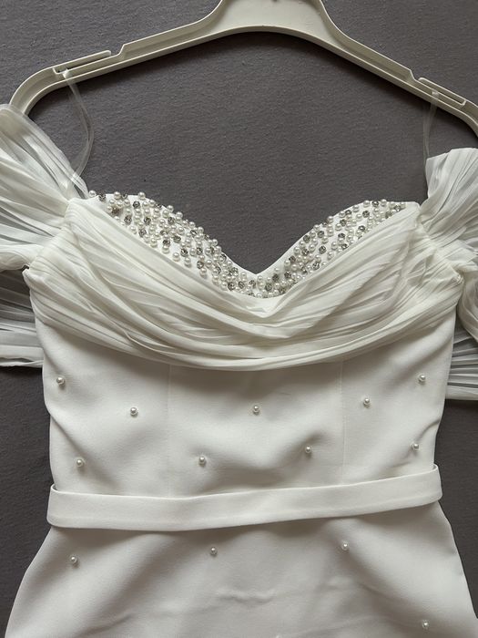 Rochie noua pt cununia civila, marimea 34-36