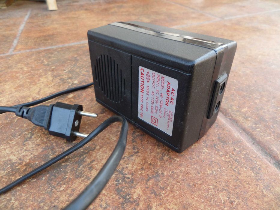 Transformator 220v-110v 450w,asomator,alimentare la110v nou