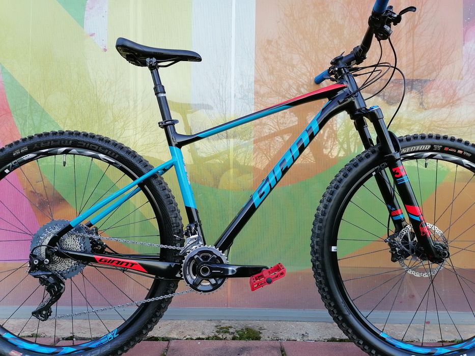 Giant Fathom*29цола*L размер*,Fox 32*Shimano XT*Дропър Колче