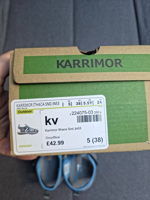 Сандали Karrimor Ithaca Walking Sandals Junior, размер 38