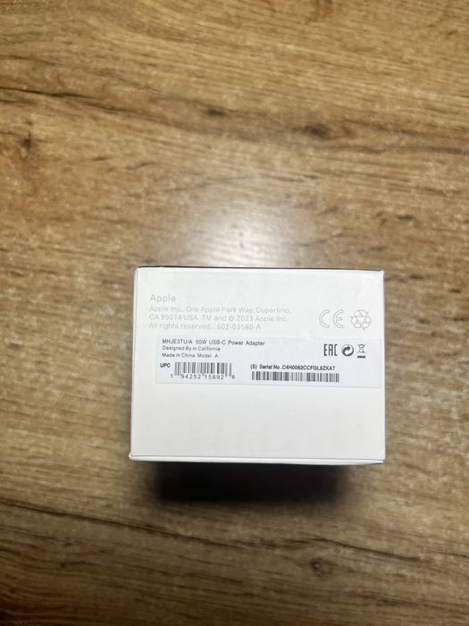Power Adapter Type C-C 50W два разьема
