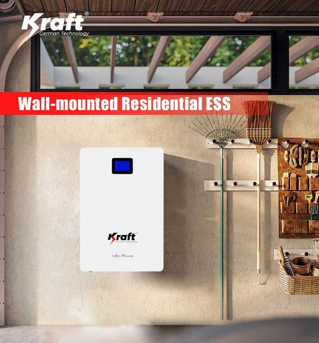 Akumlyator 5KW LiFePO4 литий железо фосфатный аккумлятор Kraft