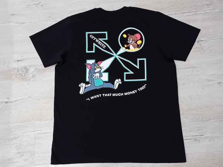 Bluză Nike X Off White - Off-White Tom and Jerry - Off-White Bart Simpsons