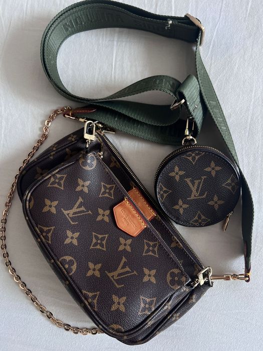 Multi pochette accessoires cloth crossbody bag