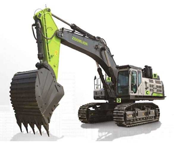 ZoomlionZE500G Экскаватор.