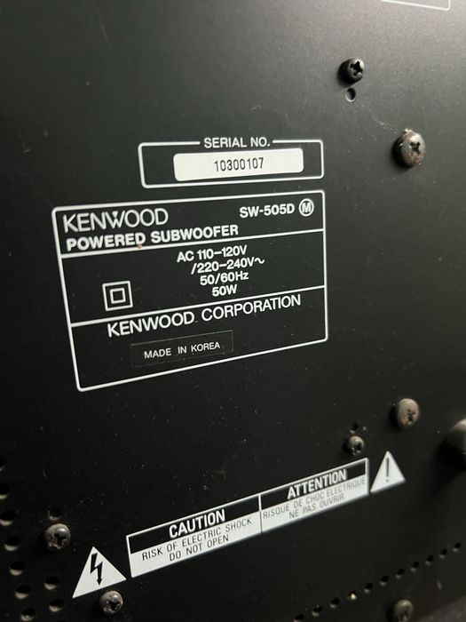 Акустика Kenwood