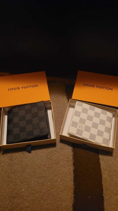 Portofel Louis Vuitton - Alb sau Negru - Calitate Premium
