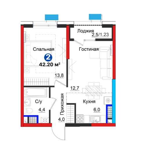 Дом сдан, Взнос -93 млн.сум, Есть Ипотека-  9млн.сум\месяц  (XS)