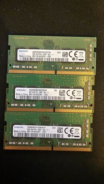 Memorii RAM Laptop 16GB 3200 MHZ (Cititi descrierea)