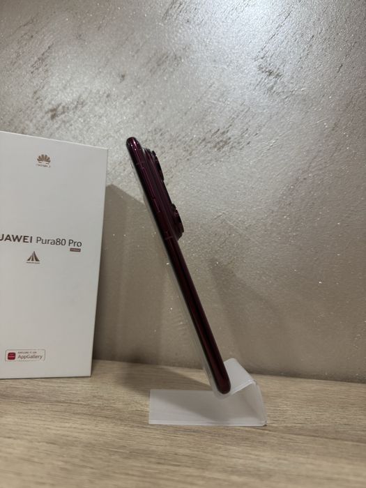 Huawei Pura 80 Pro | 512GB | Като нов | 36 м. гаранция Yettel | Червен