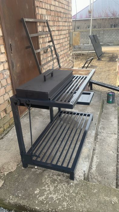 Мангал лофт новый