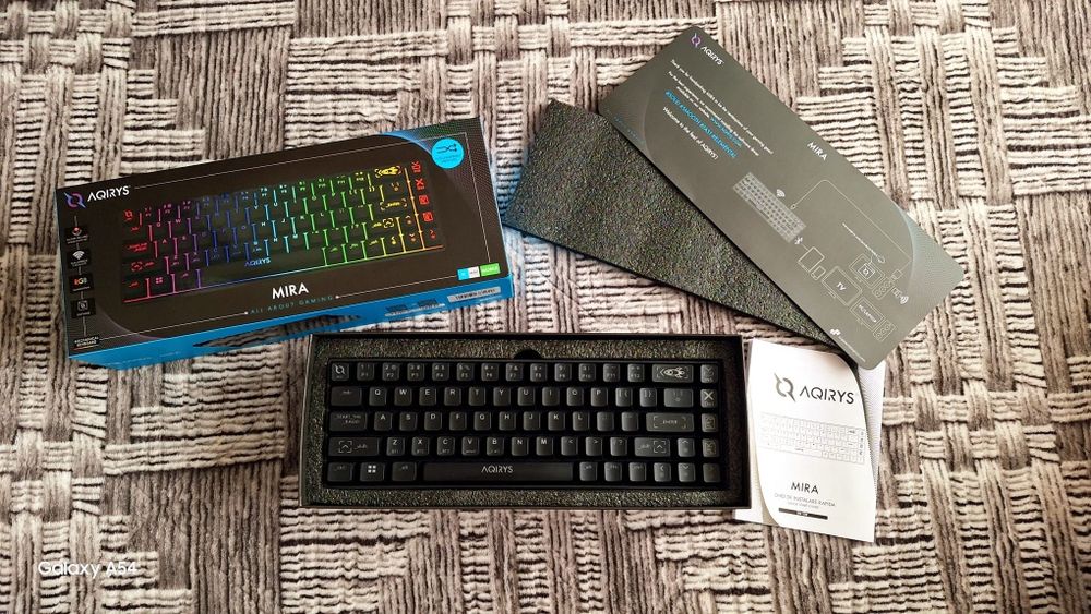 Vand Tastatura AQIRYS Mira Black