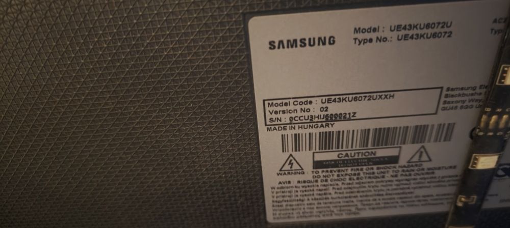 smart tv Samsung 110