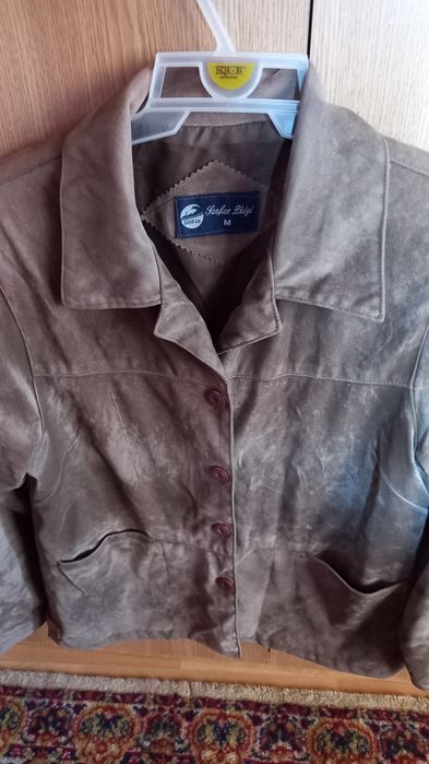 Vand sacou fete/femei imitatie piele intoarsa,marime M