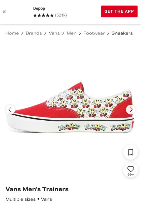 Tenesi Vans Depop Ediție limitata