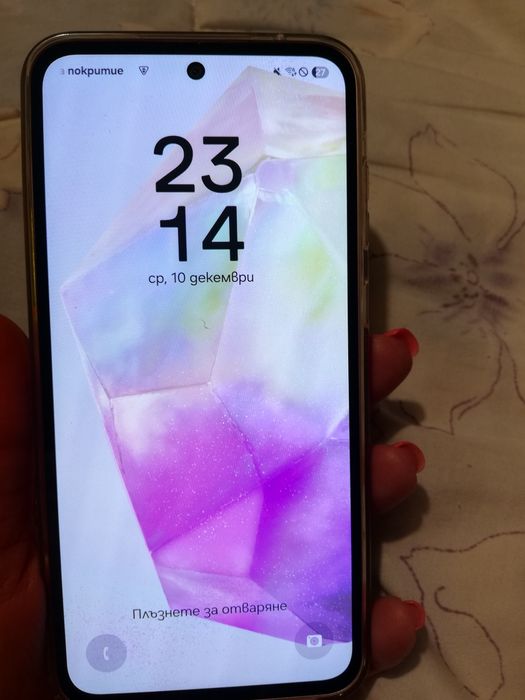 Чисто нов Самсунг А 35 Samsung a 35 5G с още една година гаранция