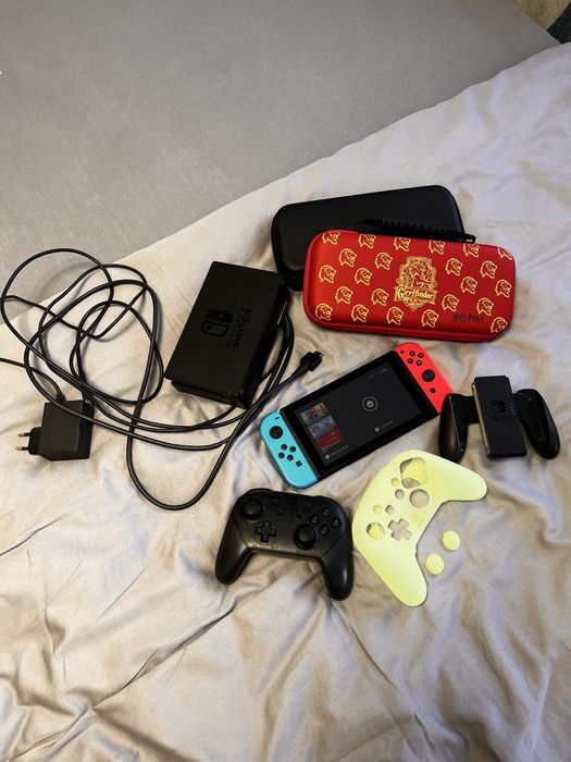Vand nintendo switch+controller