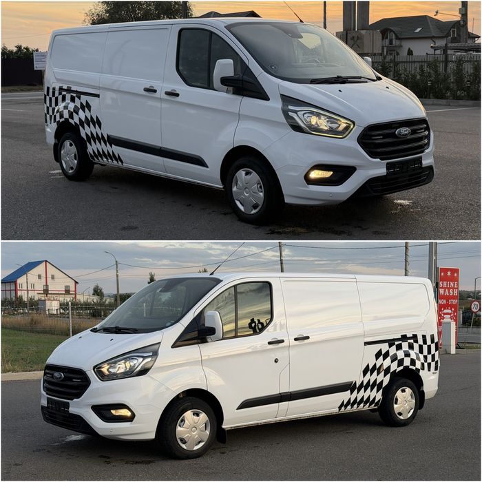 Ford Transit Custom 2019 / 2.0 D / 130 CP / Lung / 2 usi culisante / Euro 6