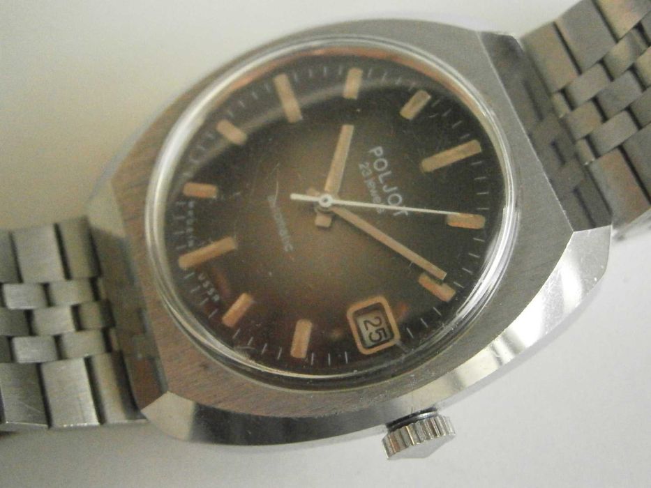 POLJOT automatic, 23 jewels, made in USSR, case 37mm, TOP!