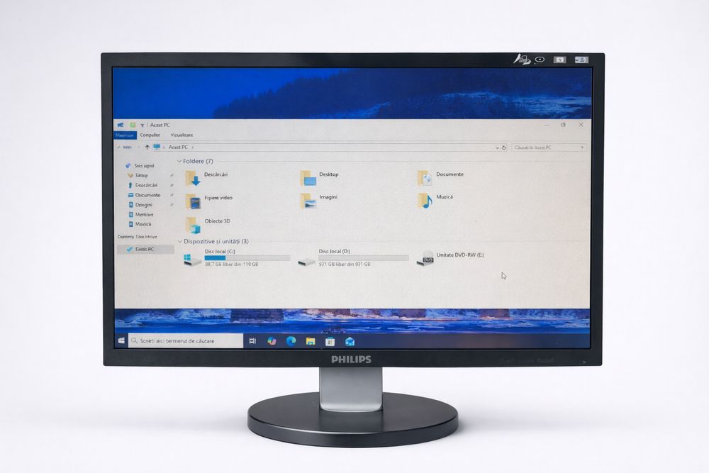 Calculator complet i5 8GB RAM+ SSD + 1TB HDD + Monitor + Periferice