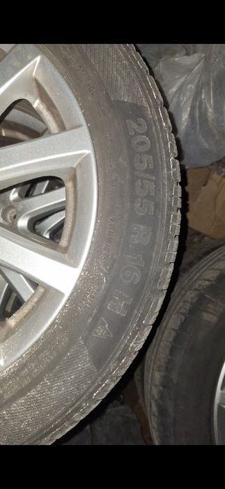 Vând set 4 buc(800 lei set) jante  skoda seat vw r16 205 55 16