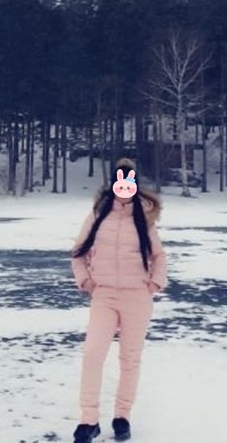 Лыжник розовый..