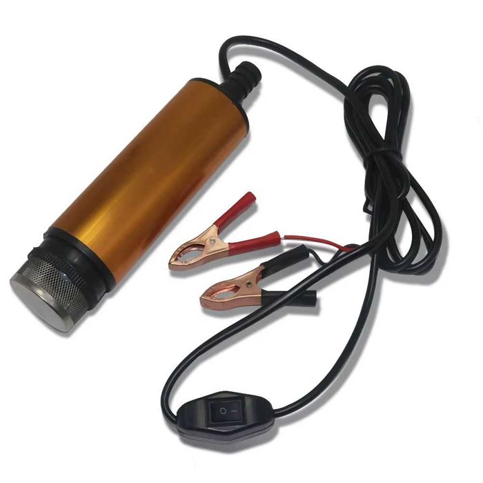 Помпа 12V за източване на течности и гориво комплект-YF1127