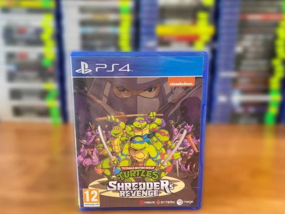 НОВЫЙ Teenage Mutant Ninja Turtles:Shredder's Revenge На Двоих PS4/PS5