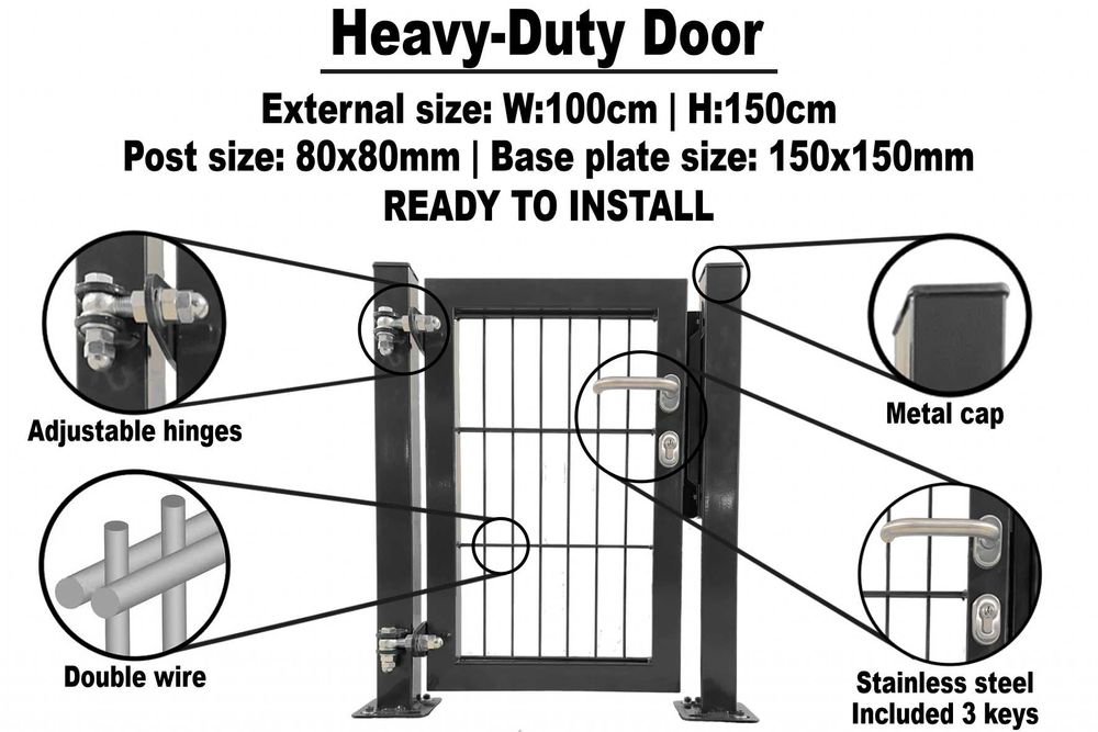 Декоративна мрежа. Оградни пана и колове. Врати. Ограда. Топ цени!