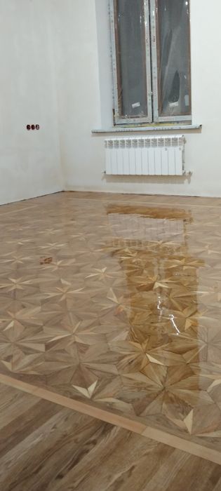 Шлифовка пол паркет