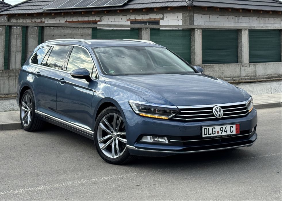 Vw passat higline 2.0 tdi an 2015 matrix acc piele camere 360