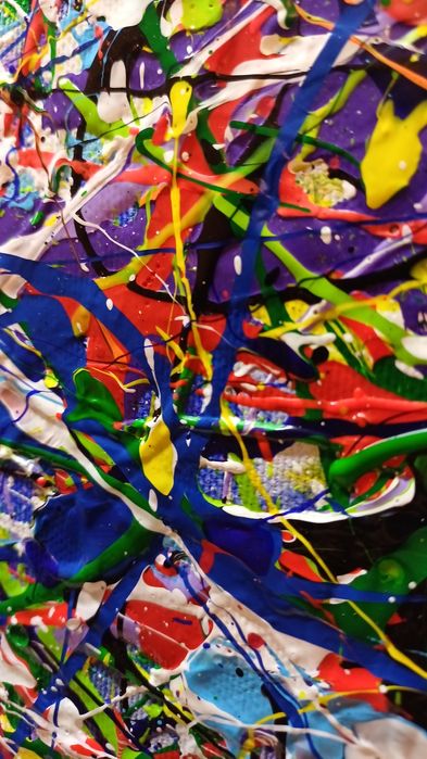 Tablou ,, Labirint " , acril pe pânză