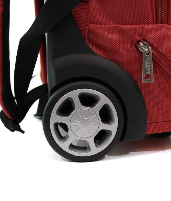 Ghiozdan tip troller Ella Icon - Rosu