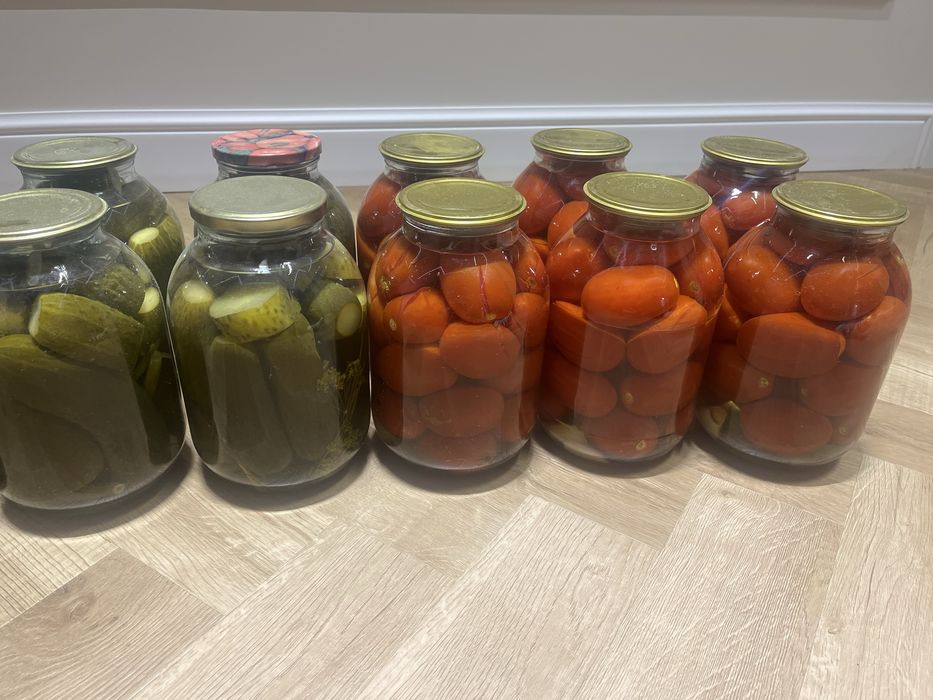 Соленье огурцы,помидоры. Все этого года!