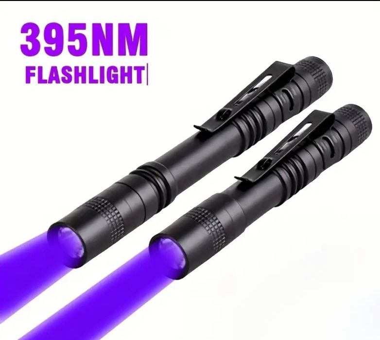 UV фенерче 395nm ултравиолетово