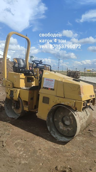 Сдам в аренду каток 4-16-18 тон