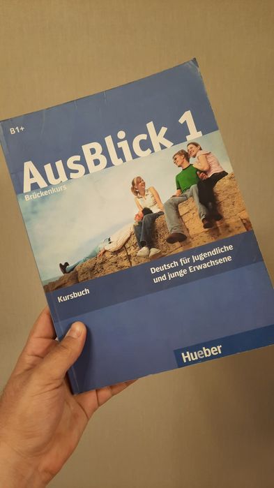 Немецкие учебники Ausblick 1 / B1+ (KB и AB)