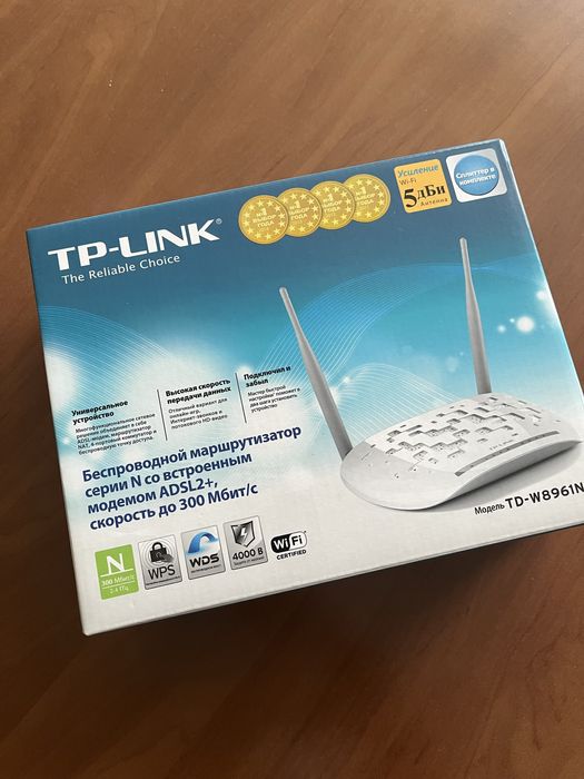 Wi-Fi роутер Tp-Link TD-W8961N Белый