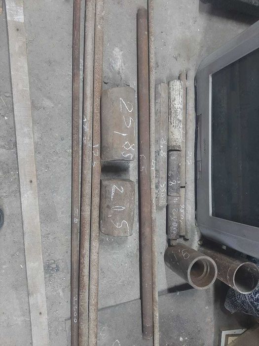 металл круглый и шестигранник