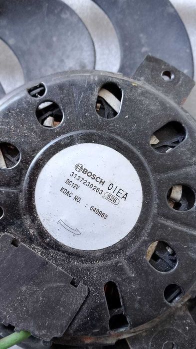 Вентилятор охлаждения  Lada Granta