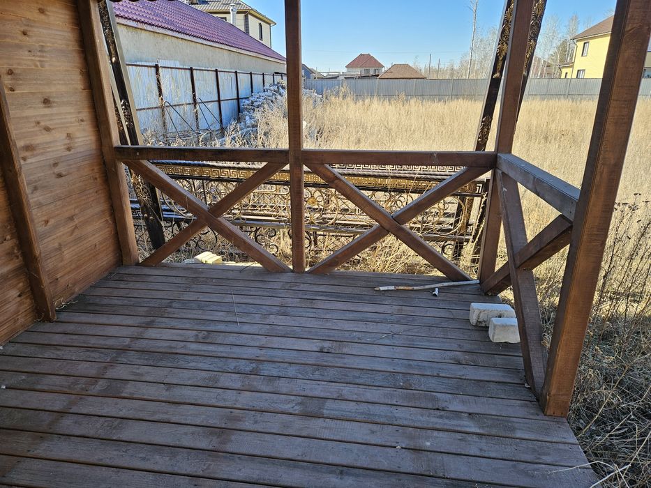 Беседка деревянная