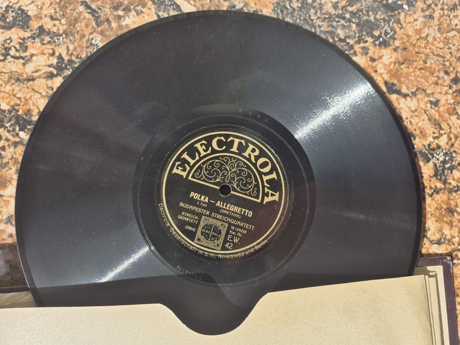 Vând lot 10 Discuri Grammophon & patefon colectie cu muzica clasică