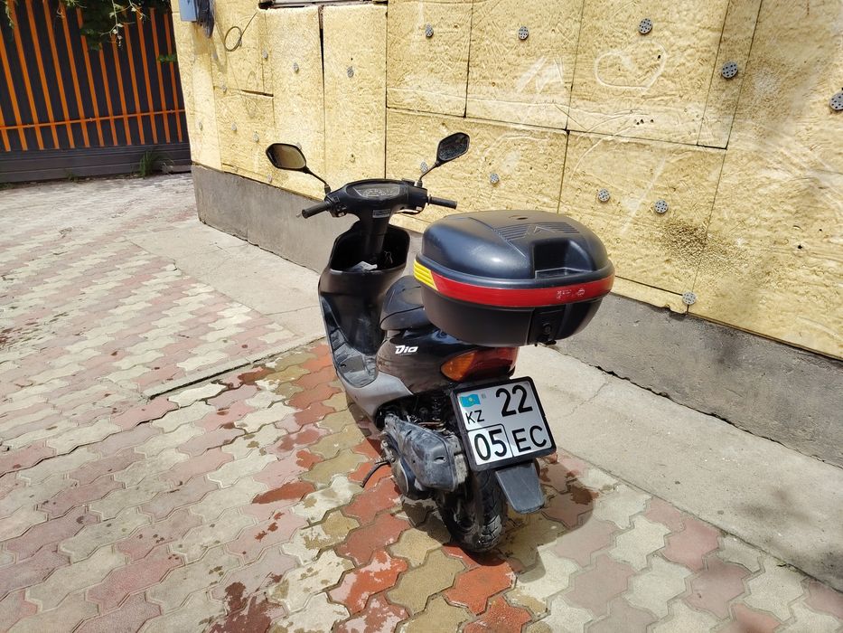 Honda dio af35. На номерах