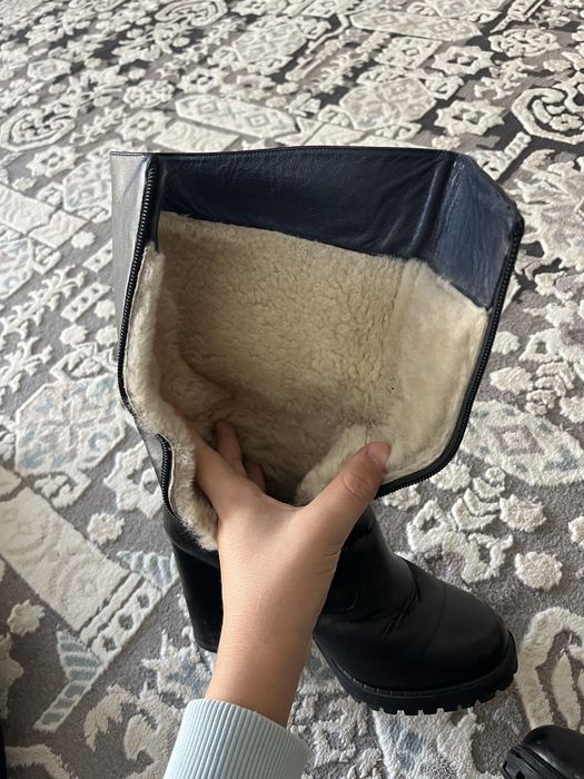Каблуки и сапог зимний