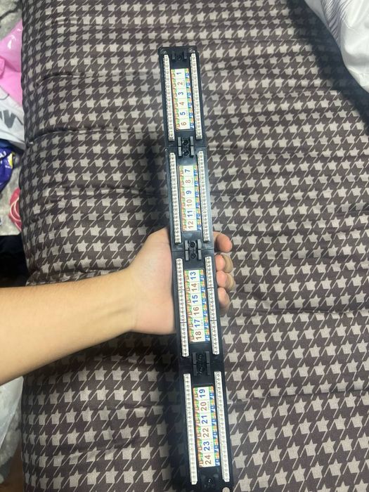 Камера и патч панель новая